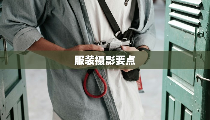 服装摄影要点