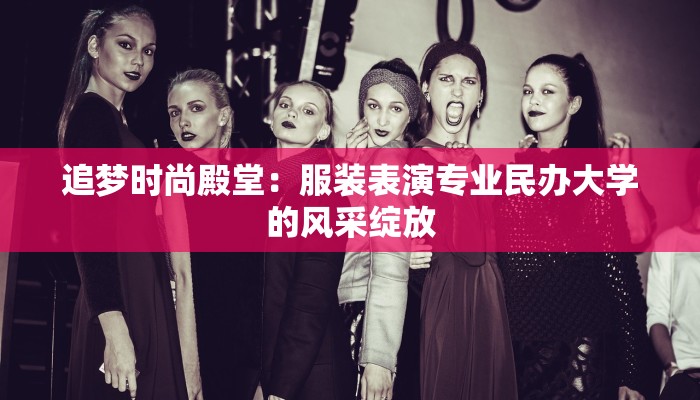追梦时尚殿堂：服装表演专业民办大学的风采绽放