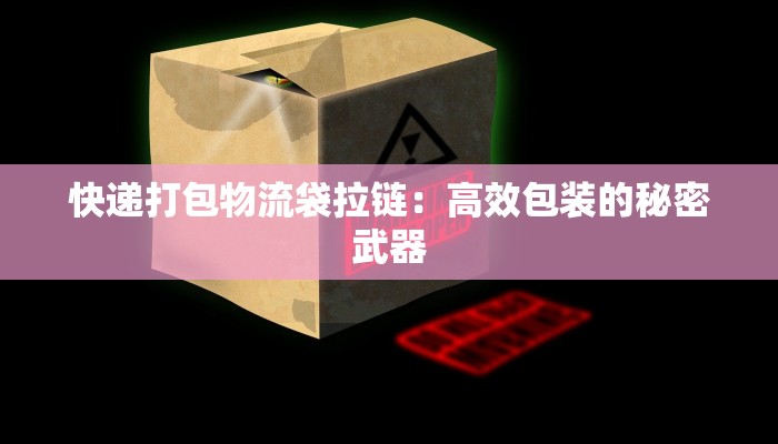 快递打包物流袋拉链：高效包装的秘密武器