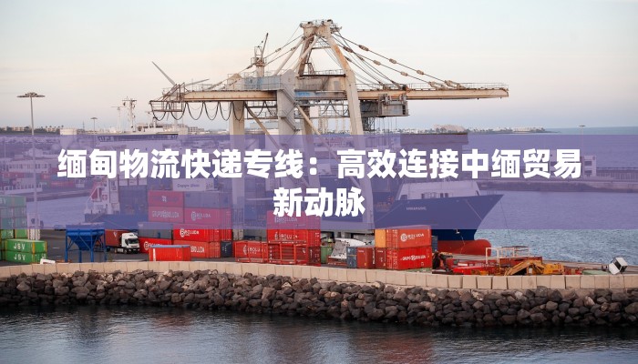 缅甸物流快递专线:高效连接中缅贸易新动脉