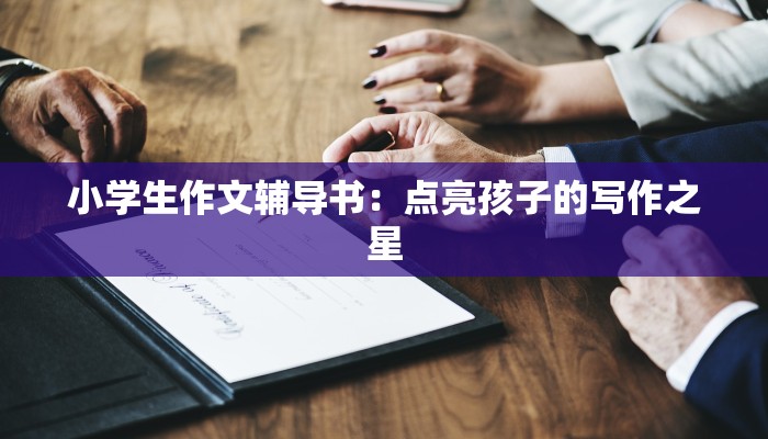 小学生作文辅导书：点亮孩子的写作之星