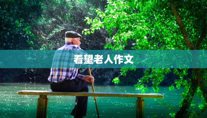 看望老人作文