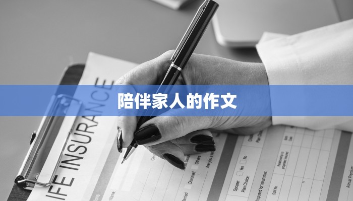 陪伴家人的作文
