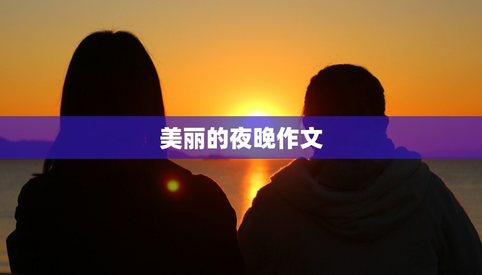 美丽的夜晚作文
