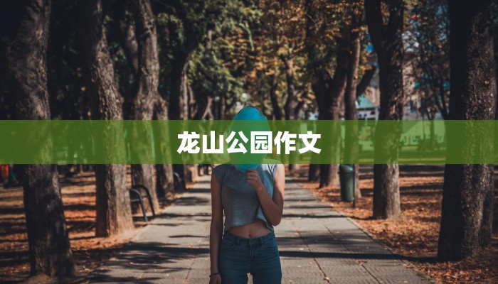 龙山公园作文